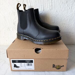 Dr Martens 2976 Chelsea Boots Women's 9 Nappa Leather Black Smooth Pull On NEW